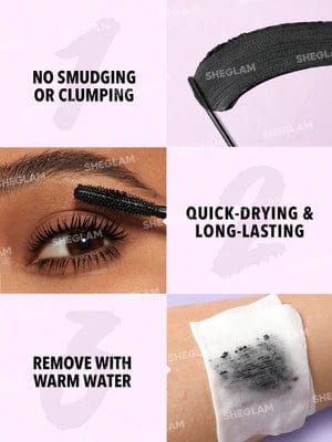 SHEGLAM Big Time Eyes Volumizing Mascara - Zayluxe Care