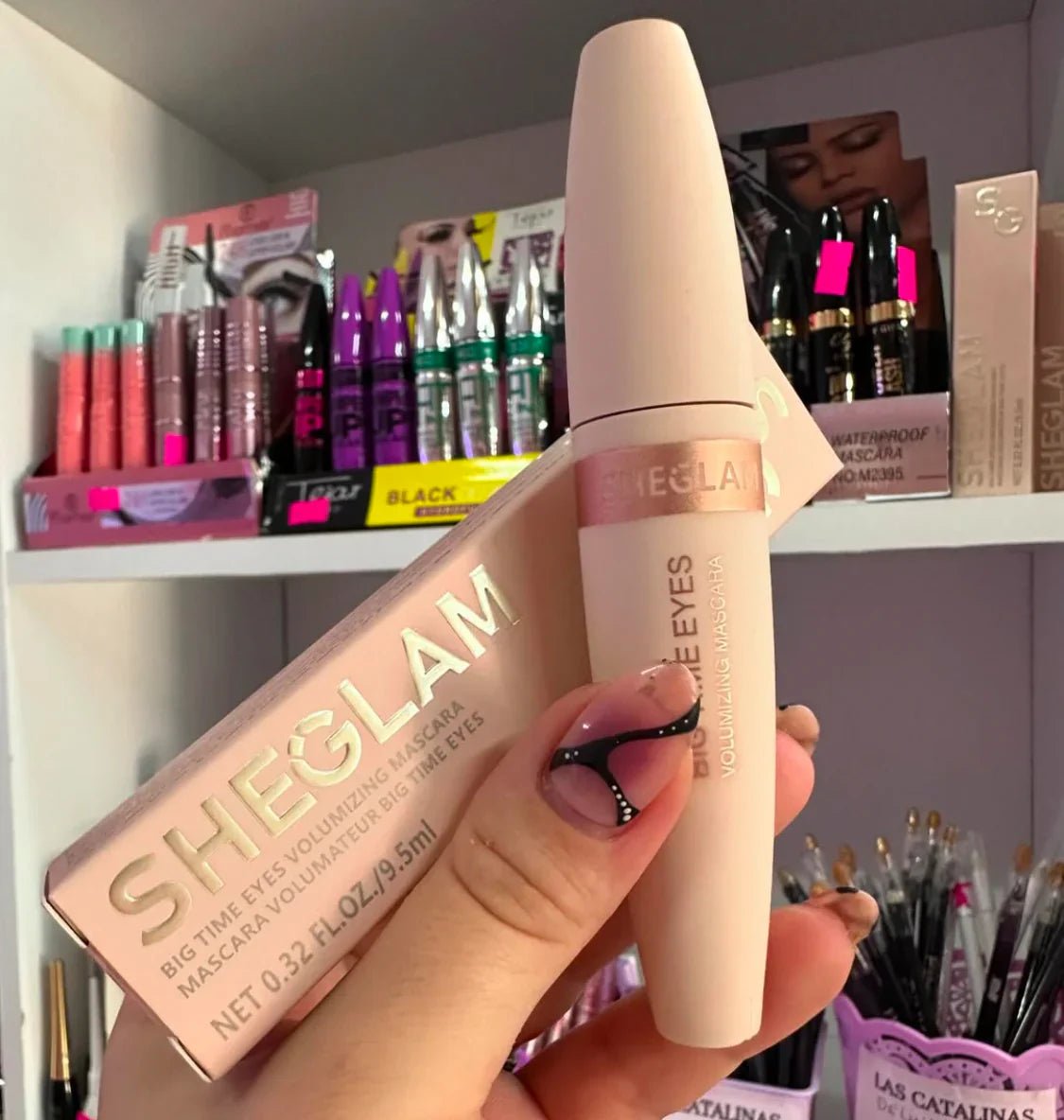 SHEGLAM Big Time Eyes Volumizing Mascara - Zayluxe Care