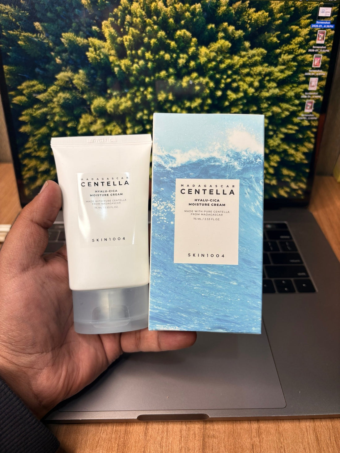 SKIN1004 Madagascar Centella Hyalu - Cica Moisture Cream (75ml) – Hydrating & Soothing Face Moisturizer - Zayluxe Care