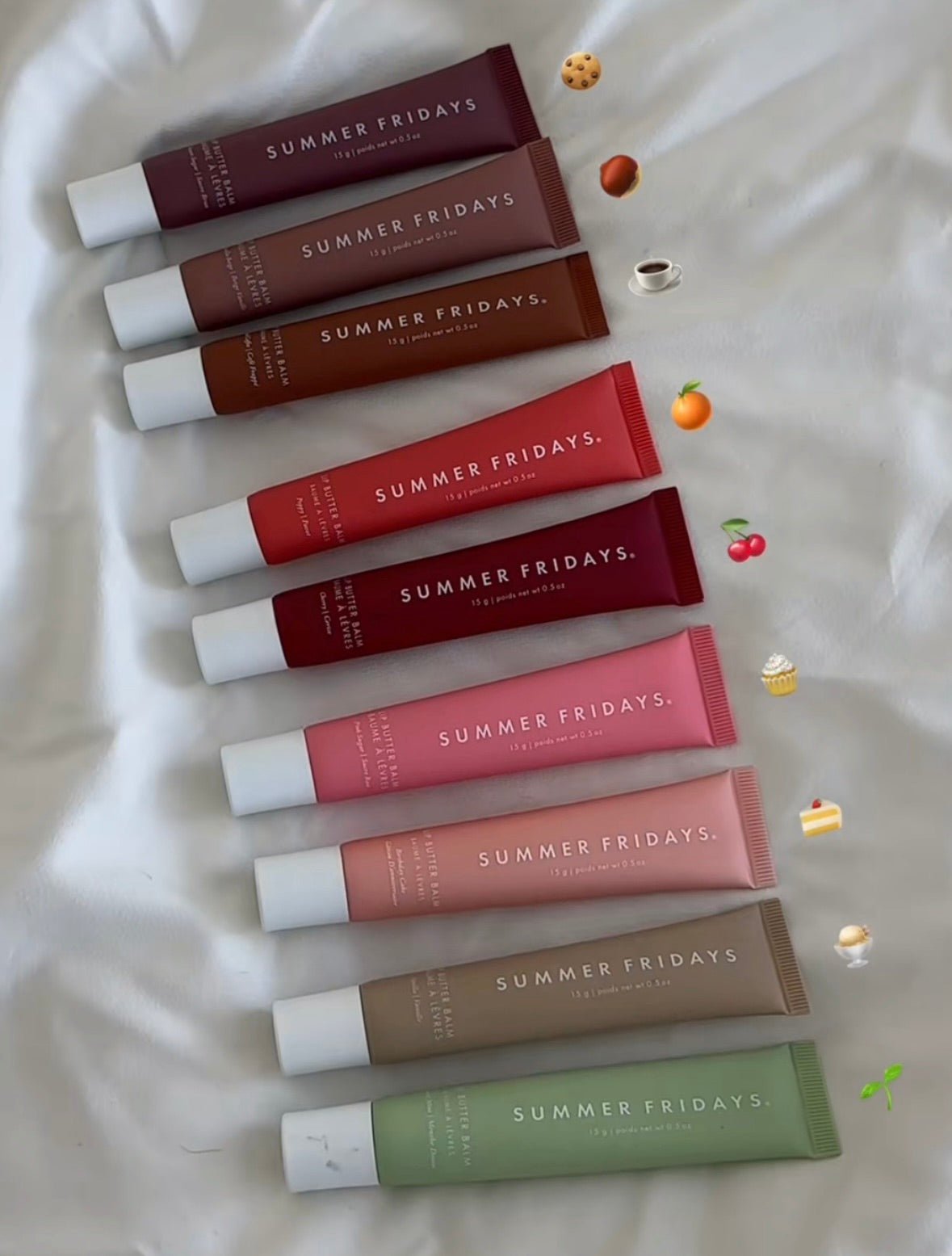 Summer Friday Lip Butter Balm ( Bundle of 8 ) - Zayluxe Care