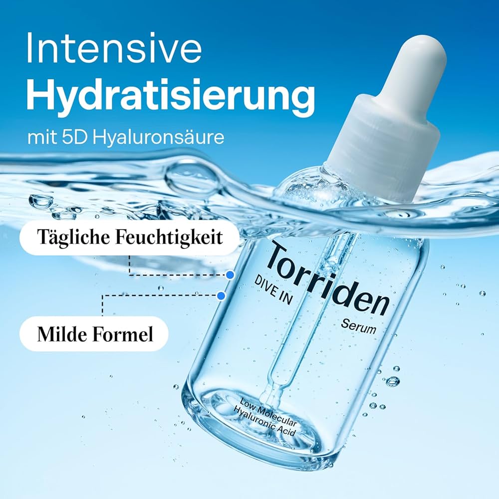 Torriden Dive - In Low Molecule Hyaluronic Acid Serum 50Ml - Zayluxe Care
