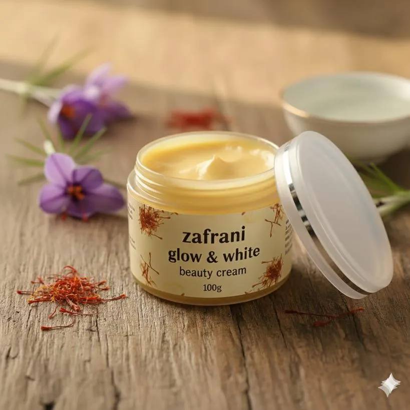 Zafrani Whitening & Glowing Cream 100g - Zayluxe Care