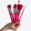 Zay Luxe Care 10 - Piece Pink Professional Makeup Brush Set – Soft & Premium Quality - Zayluxe Care